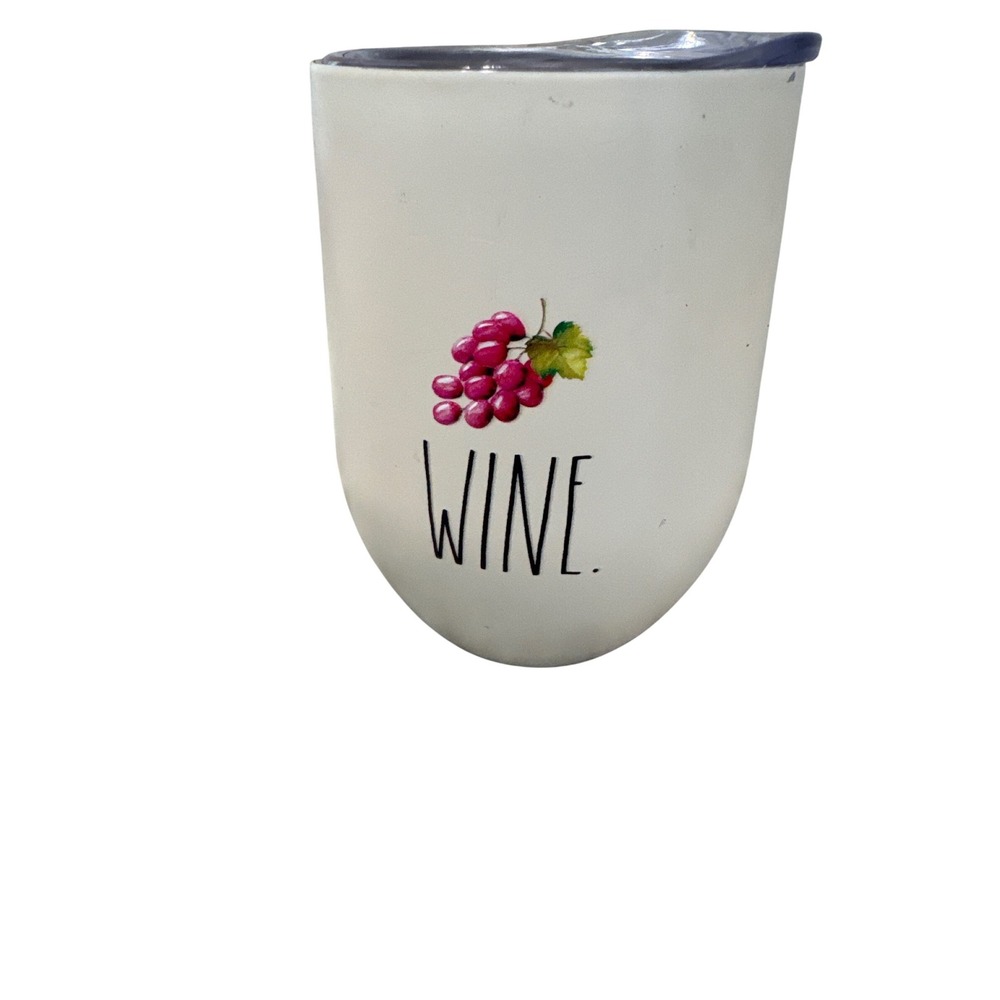 RAE DUNN Insulated Stainless Steel Wine Tumbler BEACH BABE